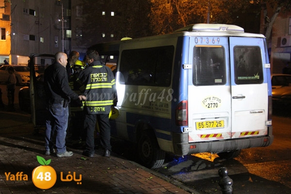 Fire in car yaffa (3).JPG